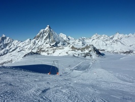 Il Cervino - highest slopes 3900m.