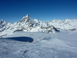 Il Cervino - highest slopes 3900m.