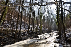 montenach river - wintertime