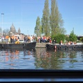 from the Sunset houseboat - Queen's day 