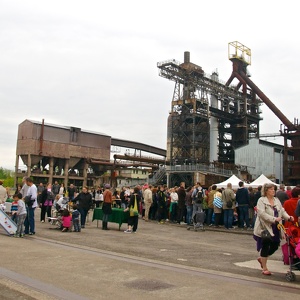 Fêtes de l'U4 - Haut fourneau - Uckange